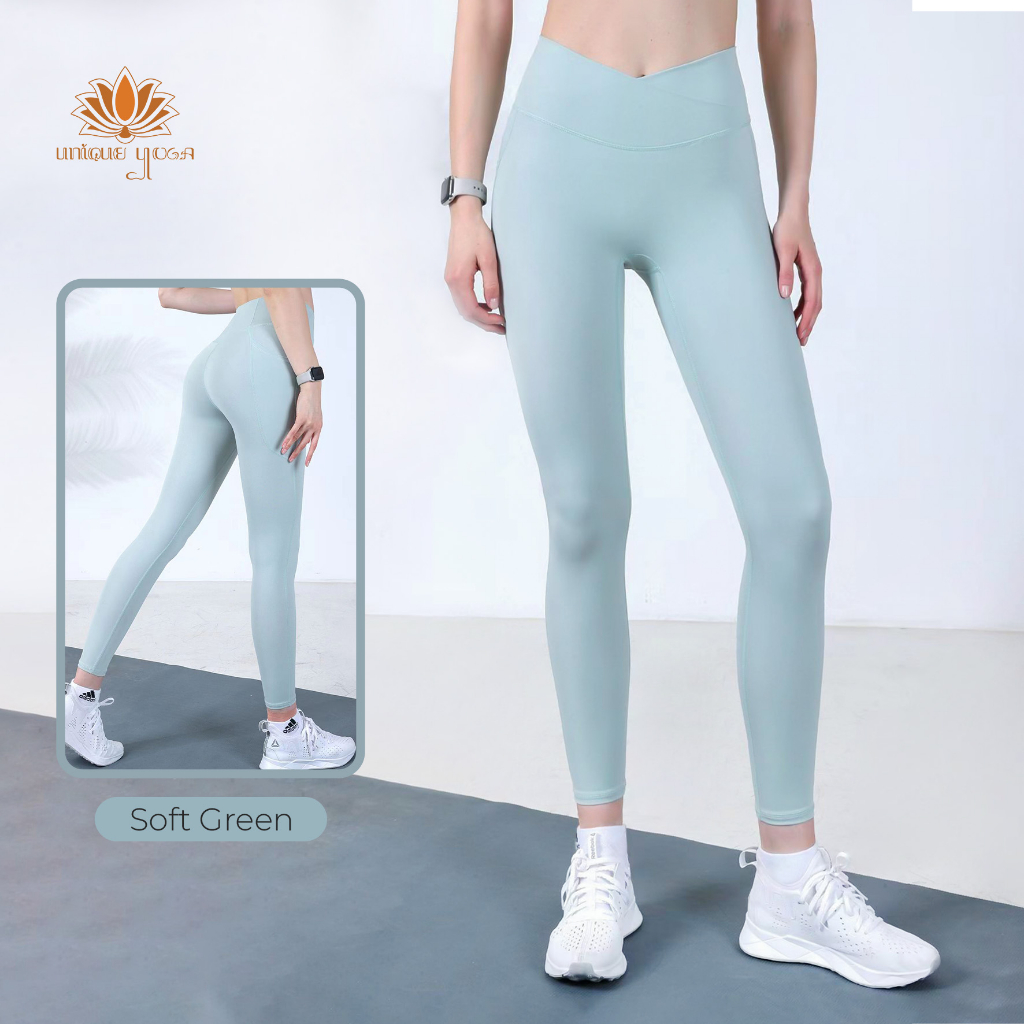 Legging With Pocket Shania CK1309 / Legging Yoga Polos / Celana Legging Olahraga Sport / Legging Senam Yoga