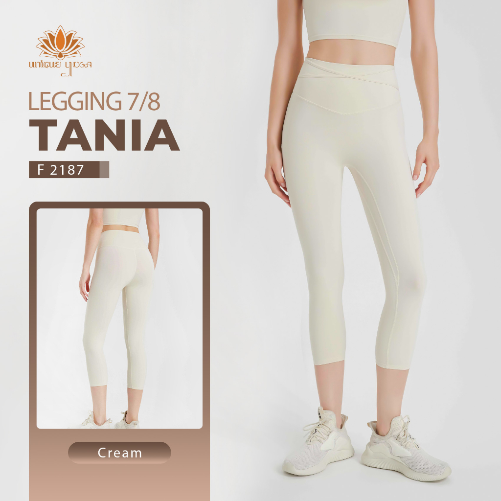 Legging New Polos Yoga / Legging Olahraga High Waist / Legging Yoga Fitness 7/8 Tania / Celana Legging Sport Wanita