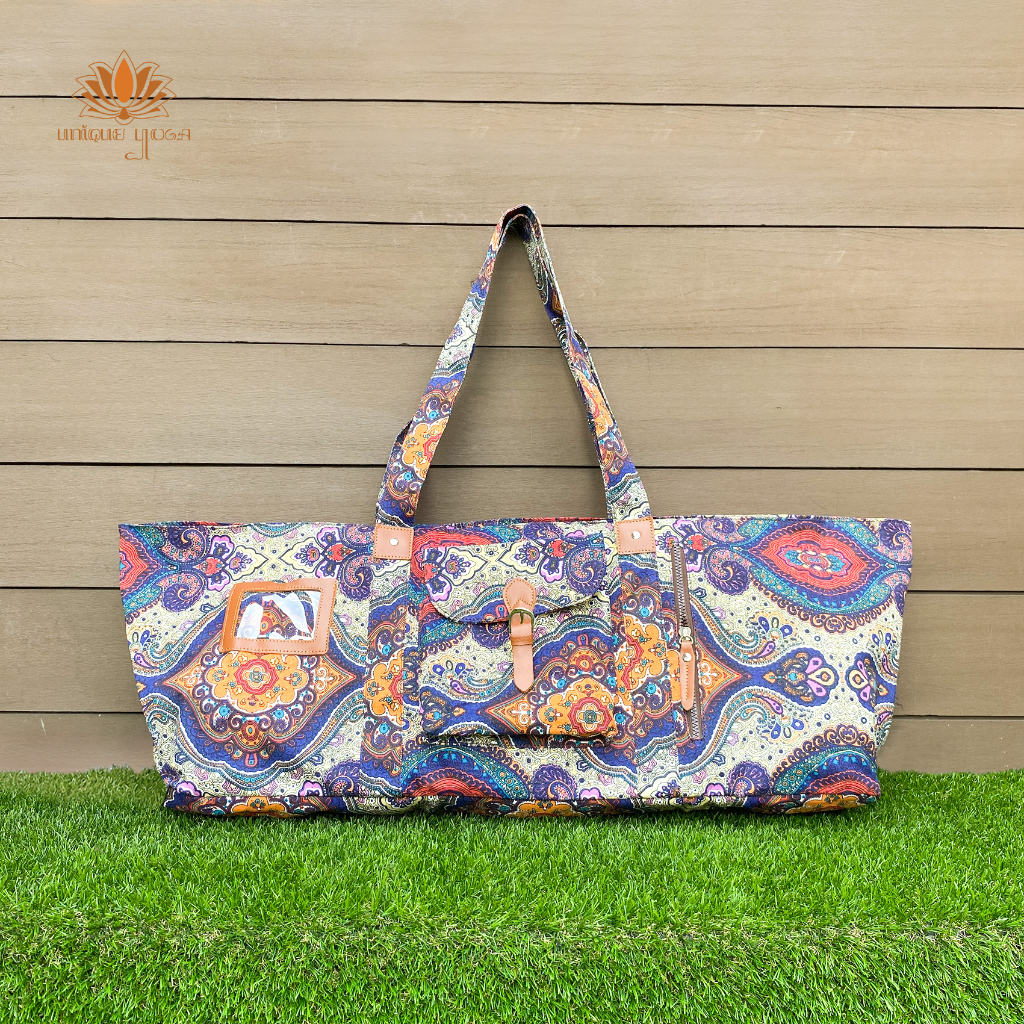 Tas Yoga / Crown Yoga Bag / Tas Yoga Terbaru / Tas Matras Yoga / Tas Yoga Besar / Tas Yoga Motif / Crown Yoga Bag Large