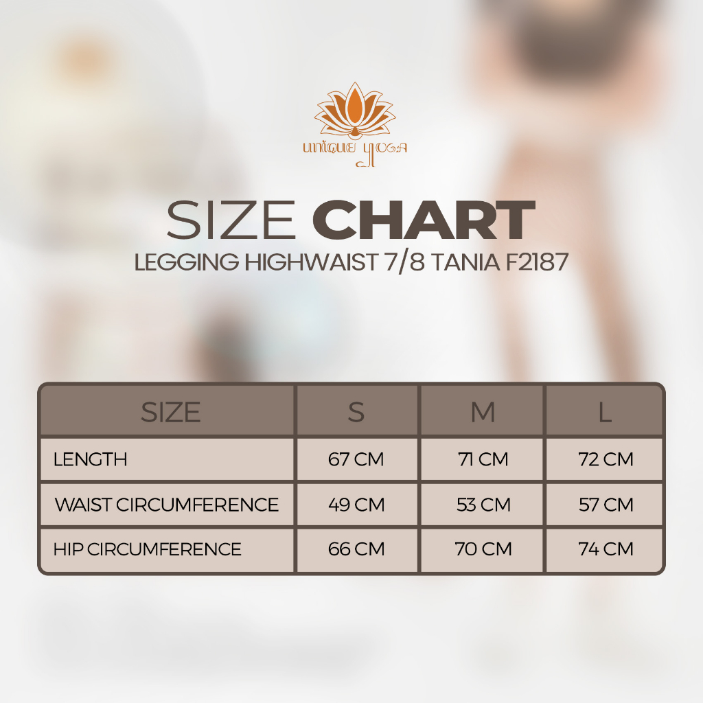 Legging New Polos Yoga / Legging Olahraga High Waist / Legging Yoga Fitness 7/8 Tania / Celana Legging Sport Wanita