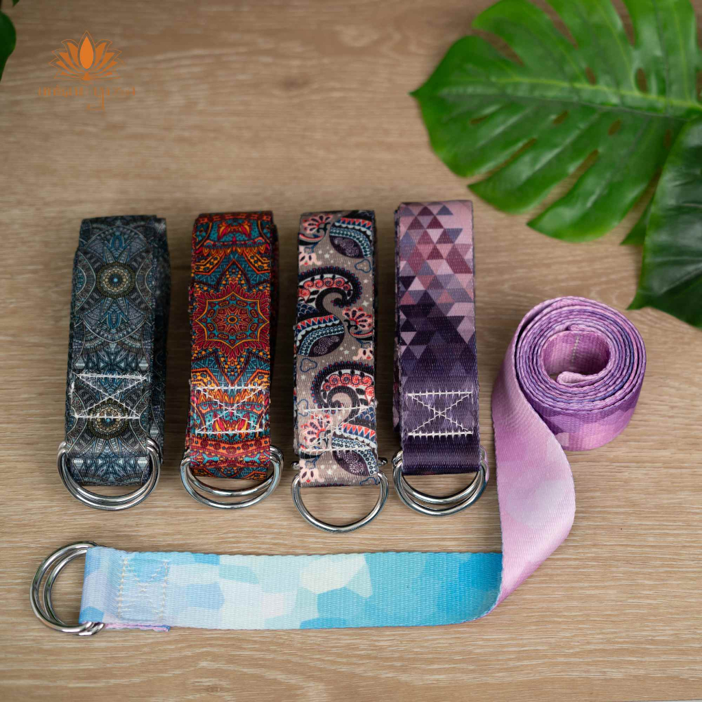 Strap Yoga Premium Polos / Strap Yoga / Strap Yoga Belt Besi / Strap Yoga Murah / Belt Yoga Strap / Tali Yoga