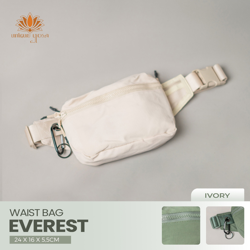 Waist Bag Everest / Tas Pinggang Olahraga Gym Yoga Fashion Unisex New / Tas Olahraga Slempang