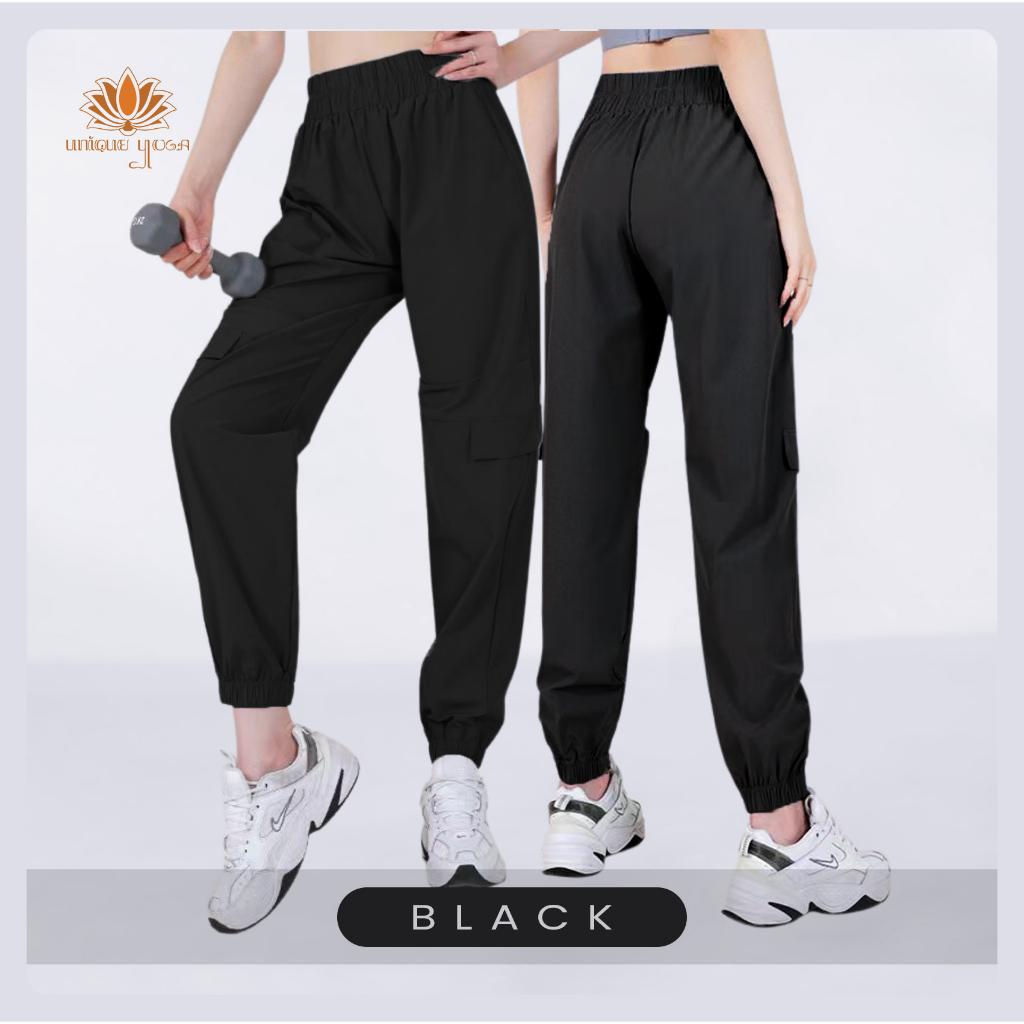 Training Jogger Pant Dry Fit Yoga Sport Dance / Celana Jogger Harem Wanita / Training Pant Dry Fit Nikita CK1162 
