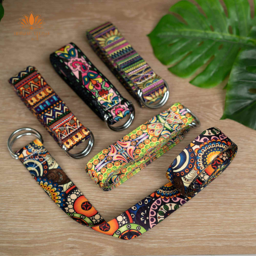 Yoga Belt Strap / Belt Yoga / Yoga Strap Premium / Belt Yoga Besi / Tali Yoga / Belt Yoga Ring Besi Termurah 