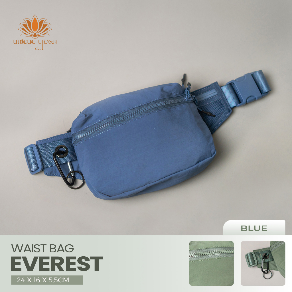 Waist Bag Everest / Tas Pinggang Olahraga Gym Yoga Fashion Unisex New / Tas Olahraga Slempang