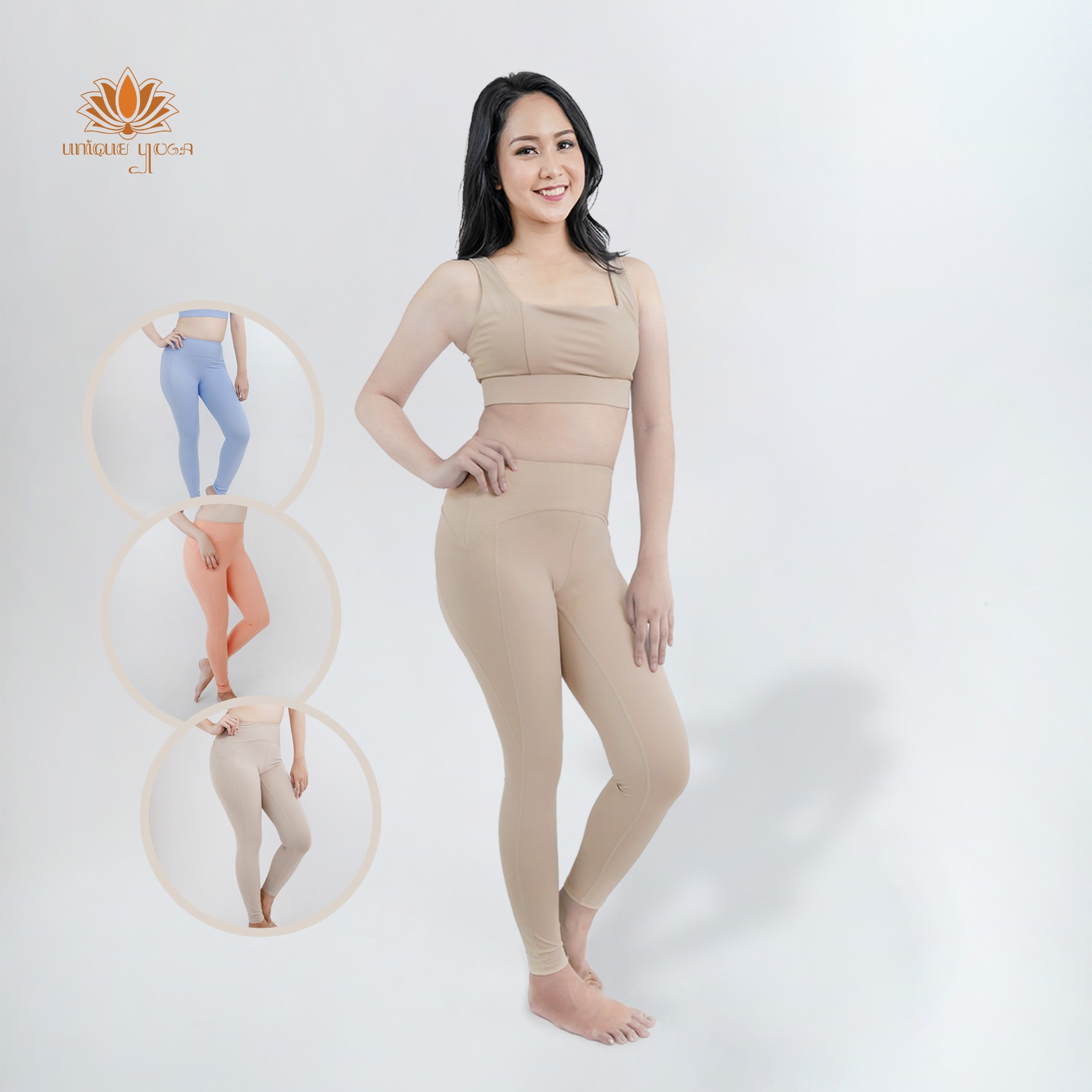 Celana Legging Olahraga Sport / Yoga Pant Sabrina C136 / Legging Senam Yoga High Waist