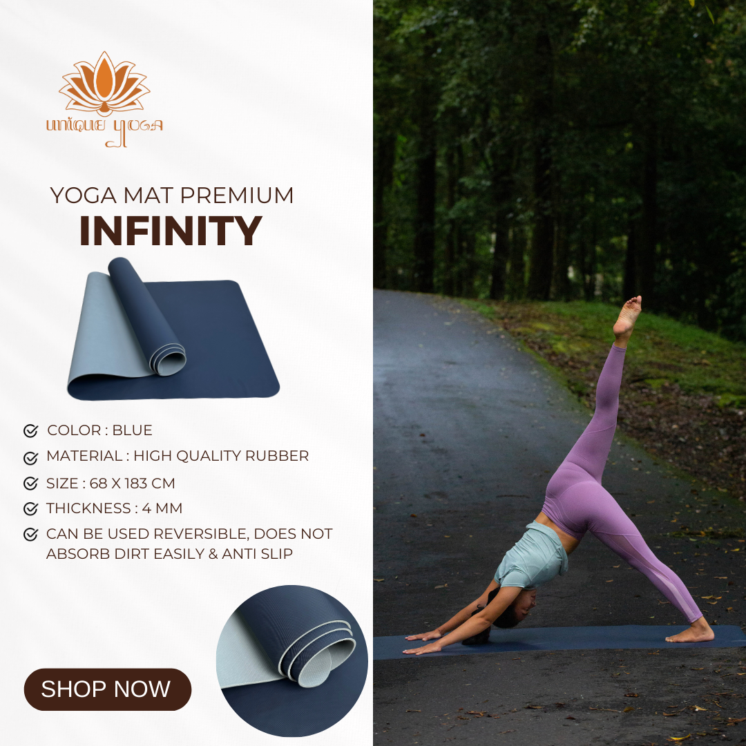 Yoga Mat Premium Infinity / Matras Olahraga Yoga Premium Anti Slip