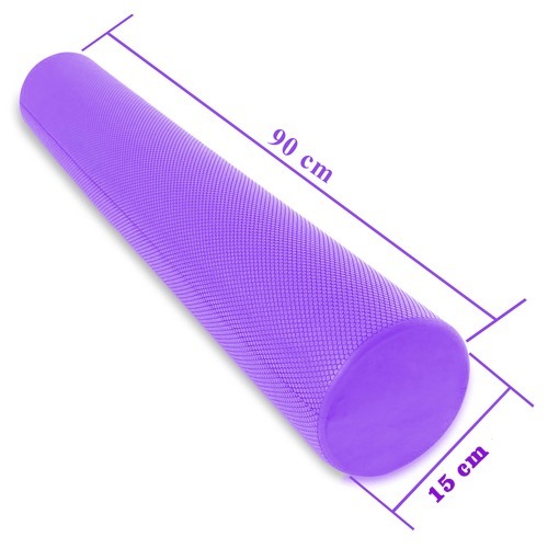 Roller Block Gym Fitness / Foam Roller Yoga Fitness / EVA Foam Yoga Massage Fitness Roller / Long Roller Foam 90cm