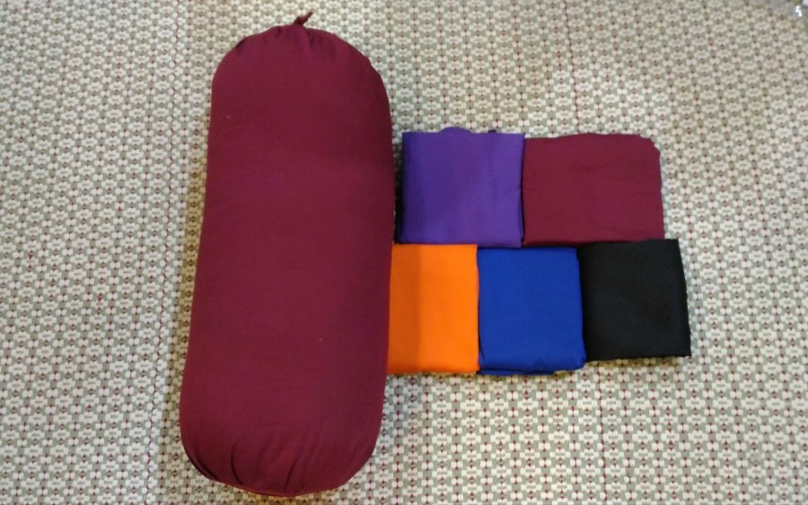 Sarung Yoga Bolster Kecil / Sarung Guling Yoga Kecil