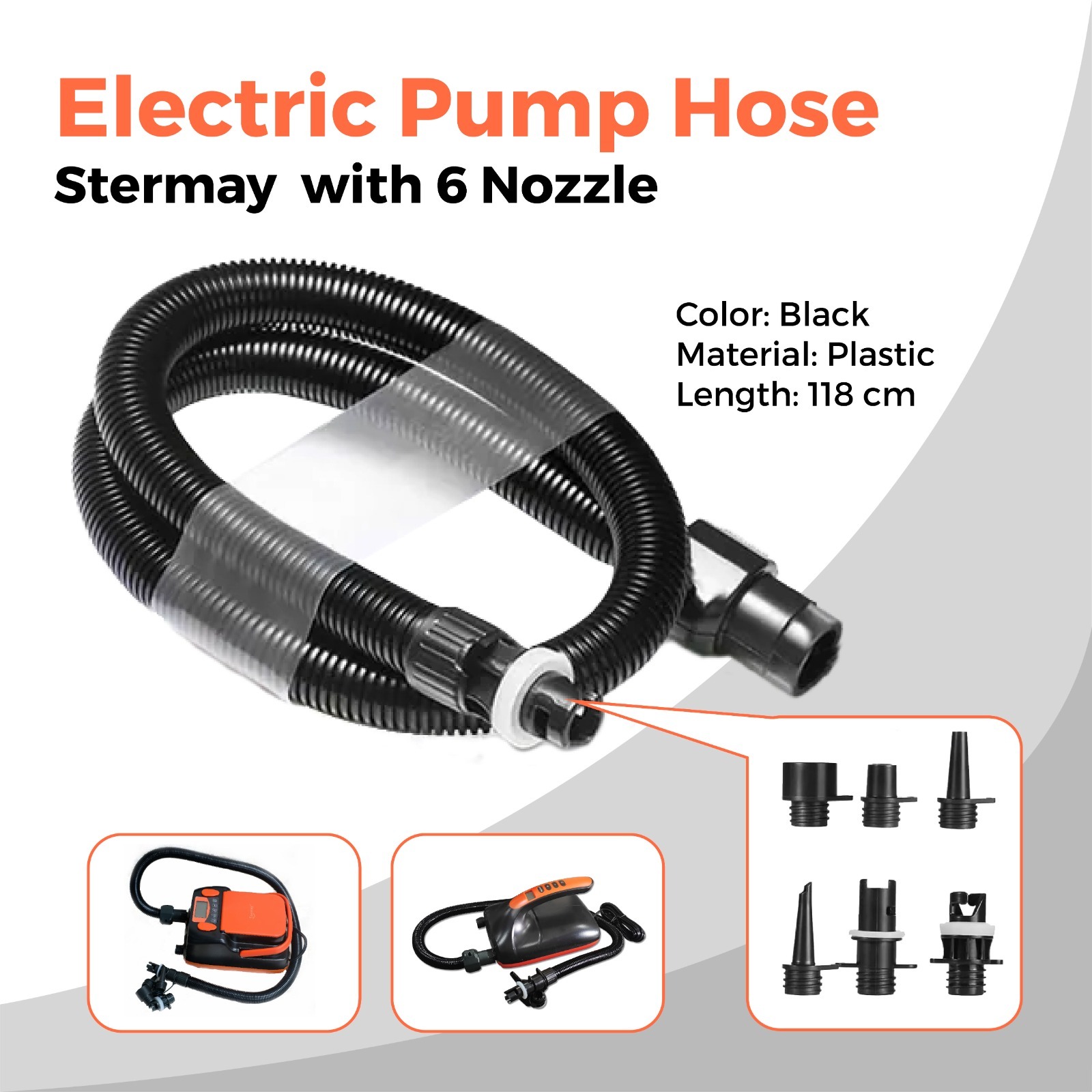 Electric Pump Hose / Selang Untuk Pompa Electric Paddle / Electric Pump Hose Stand Up Paddle Board