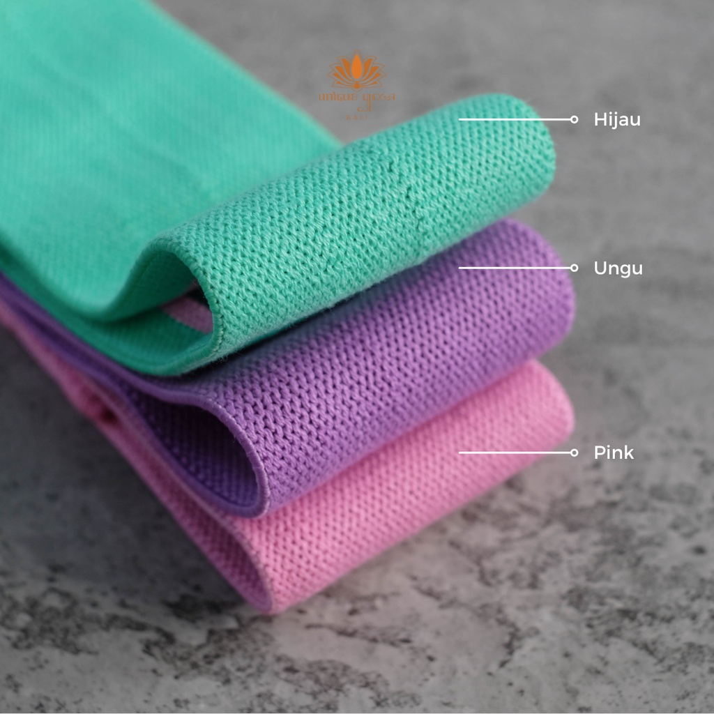 Resistance Band Gym-Fitness Yoga Pilates / Hip Band / Hip Resistance Band / Resistance Band Murah /Quick Hip Band Booty