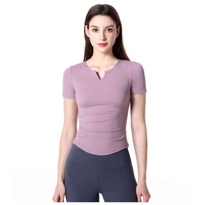 Baju Senam Yoga Sport Wanita Body Fit Alino / Atasan Olahraga Yoga Top Body Fit Alino 8315 / Atasan Senam Yoga Terbaru