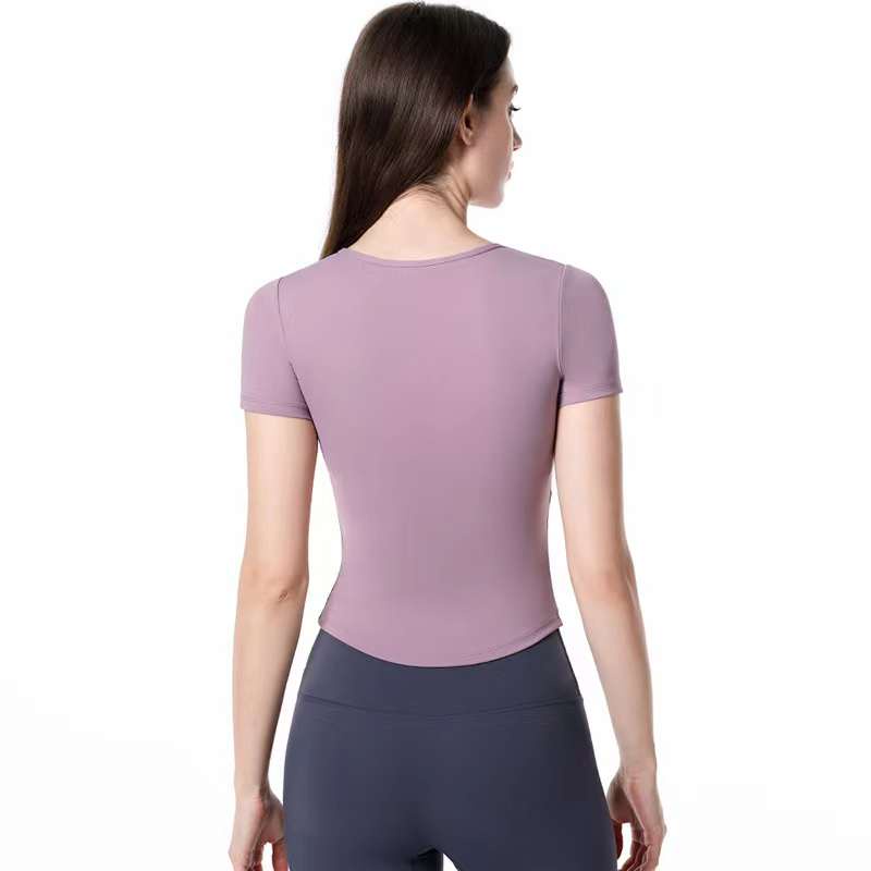 Baju Senam Yoga Sport Wanita Body Fit Alino / Atasan Olahraga Yoga Top Body Fit Alino 8315 / Atasan Senam Yoga Terbaru
