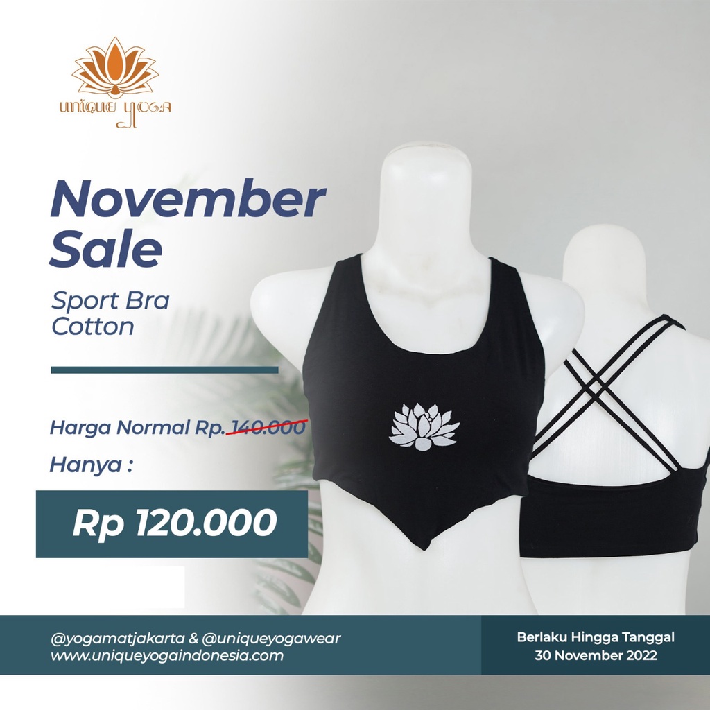 Bra Yoga / Baju Yoga Kombinasi Putih / Bra Yoga Sport Kombinasi / Sport Bra Olahraga Senam Zumba