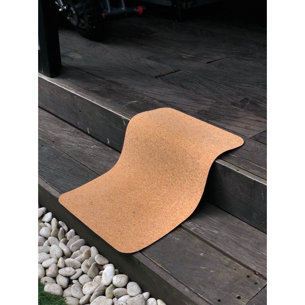 Matras Yoga Mini Pad Cork / Mini Pad Yoga Termurah/ Mini Pad Yoga Murah / Mini Pad Yoga Cork Mat / Natural Cork MIni Pad