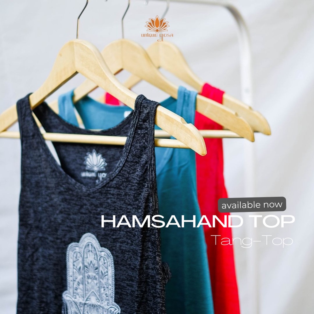 Tanktop Yoga / Top Murah / Top Senam / Top Bintik Hamsahand / Kaos Yoga Pria / Kaos Yoga Wanita / Baju Murah / Kaos Pria