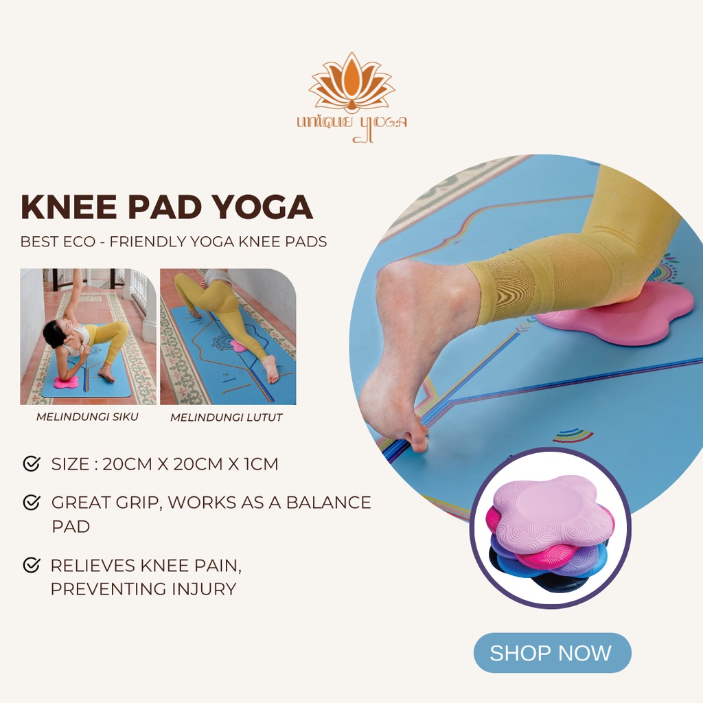 Knee Pad Yoga / Alas Lutut Yoga / Yoga Knee Pad / Knee Pad Yoga Murah / Alas Lutut Pilates / Knee Pad Murah 
