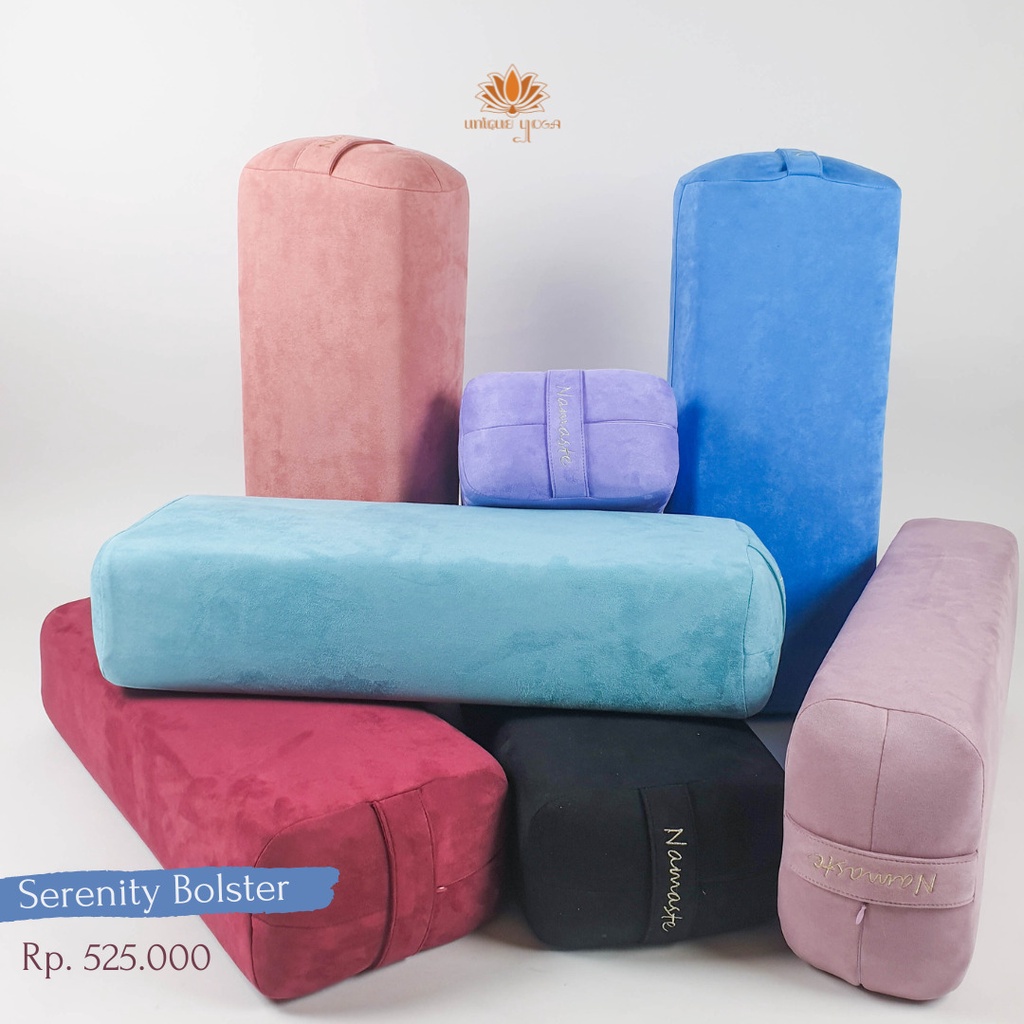 Bolster Yoga Murah / Serenity Bolster Yoga / Bantal Guling Yoga / Yoga Bolster / Guling Ibu Hamil / Bantal Yoga Bolster
