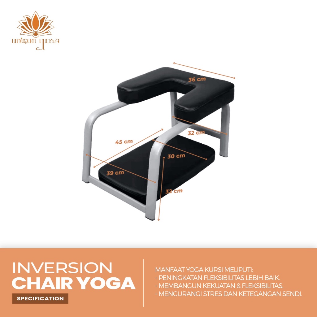 Inversion Chair / Inversion Chair Yoga / Kursi Handstand Yoga / Bangku Yoga Handstand / Kursi Yoga / Yoga Chair