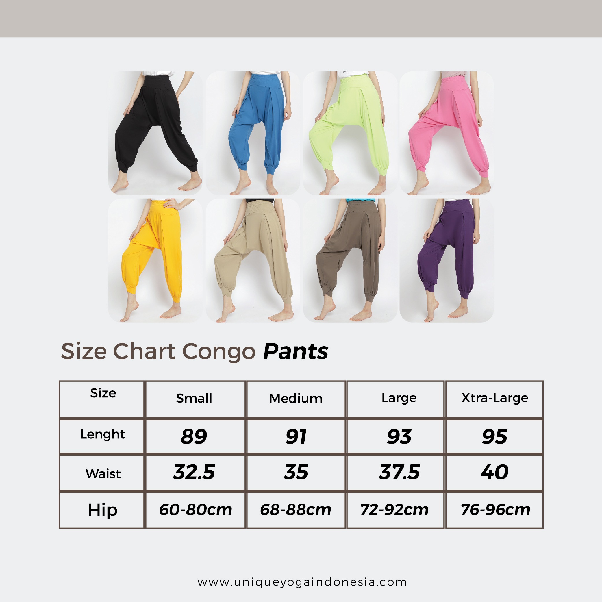 Setelan Celana & Atasan Olahraga Yoga Wanita / Celana Harem / Congo Long Pant Termurah / Kaos Olahraga Senam Yoga