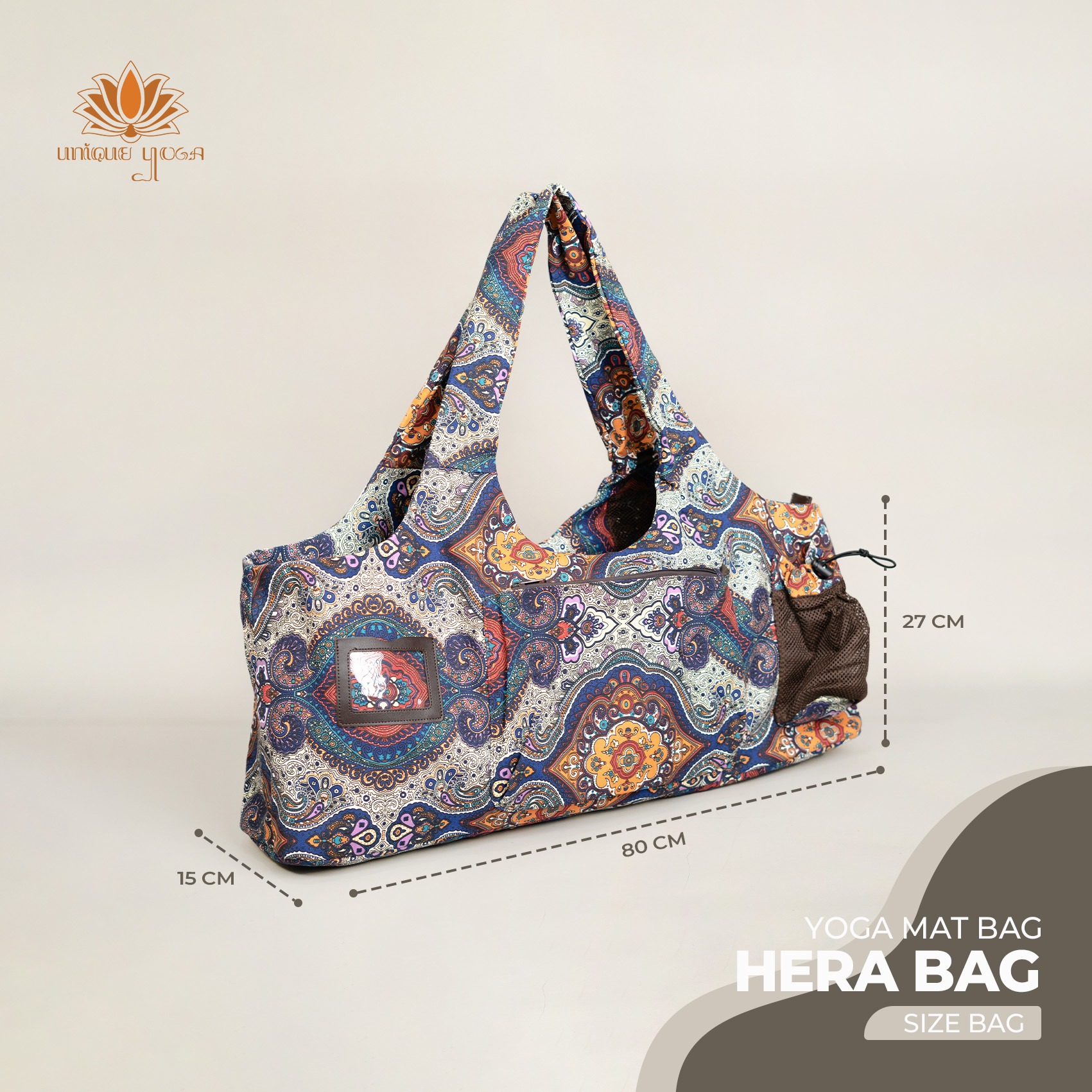 Yoga Bag Hera / Hera Bag Yoga / Tas Matras Yoga Big Size / Tas Yoga Motif / Yoga Bag / Yoga Bag Mat
