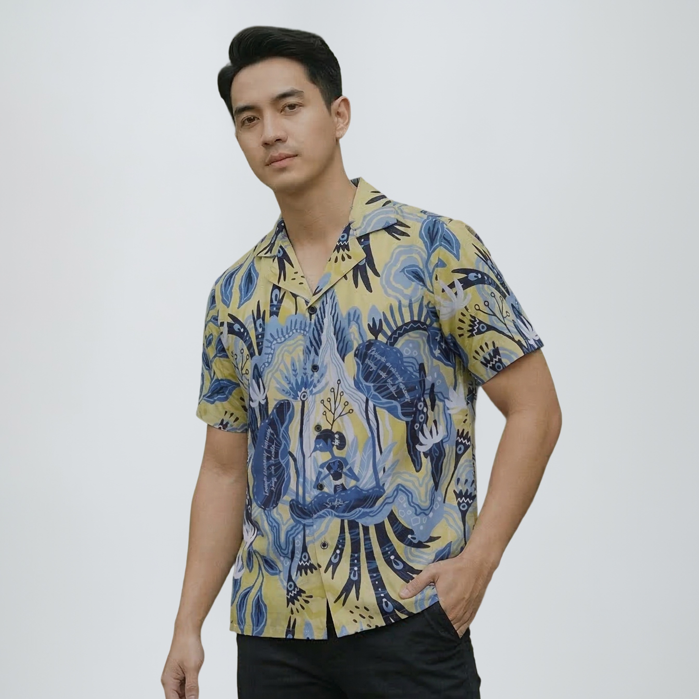 ARTINE - Kemeja Lengan Pendek Dino