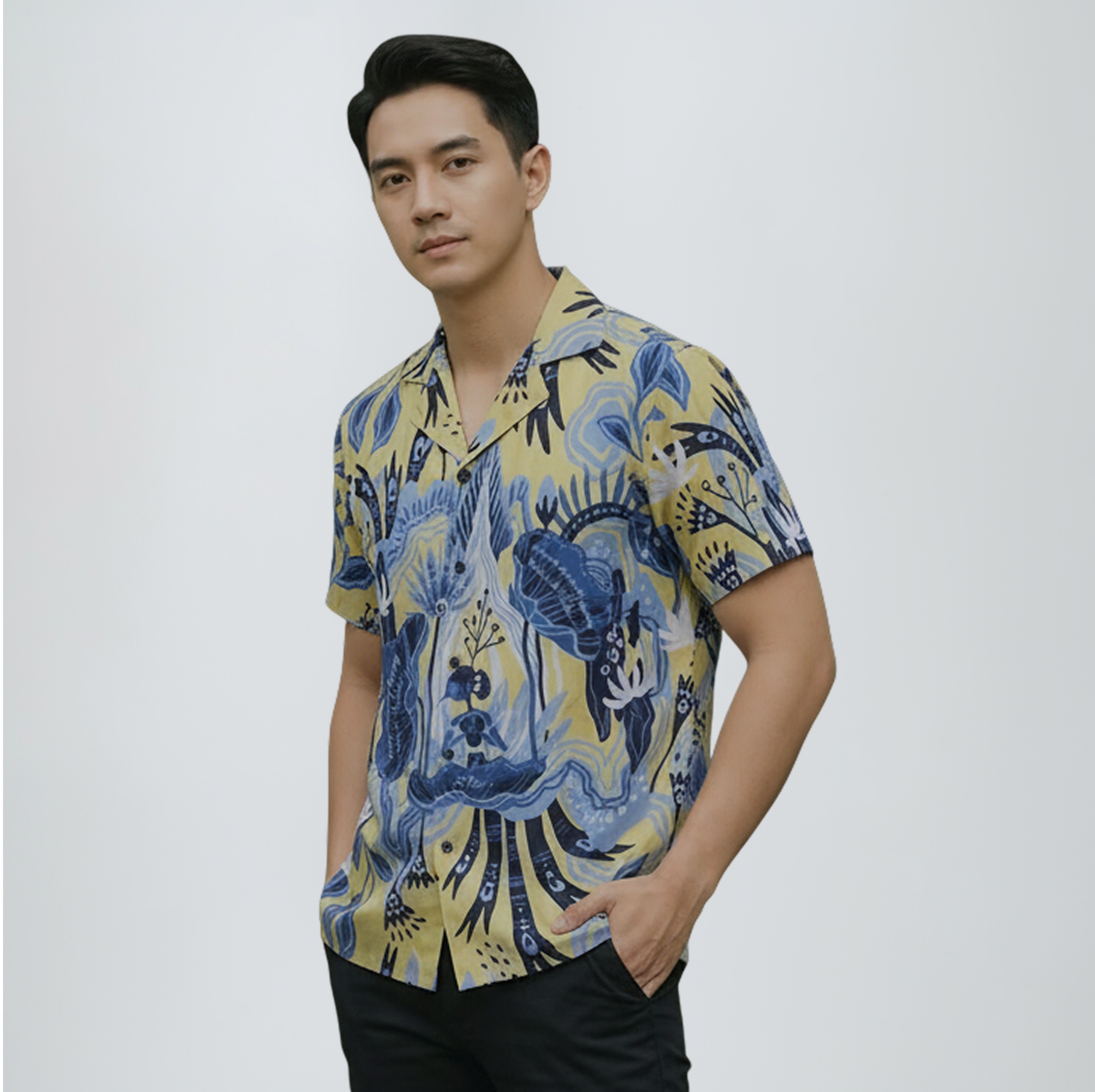 ARTINE - Kemeja Lengan Pendek Dino