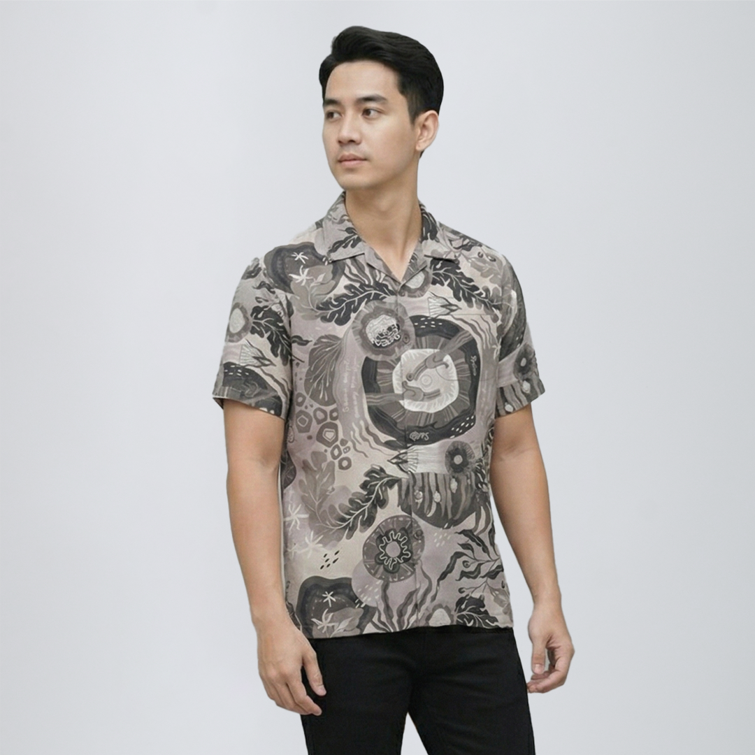 ARTINE - Kemeja Lengan Pendek Dino