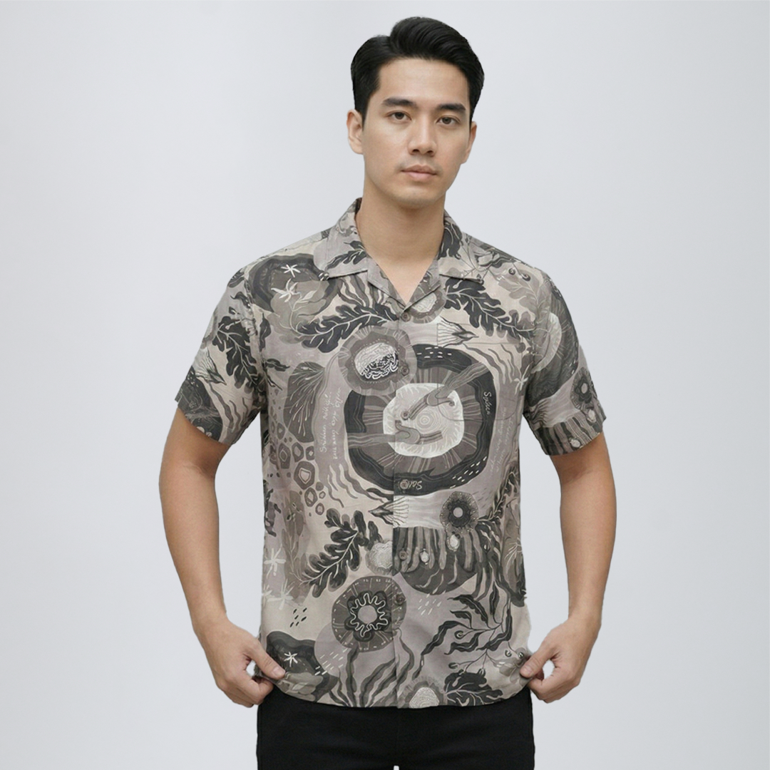 ARTINE - Kemeja Lengan Pendek Dino