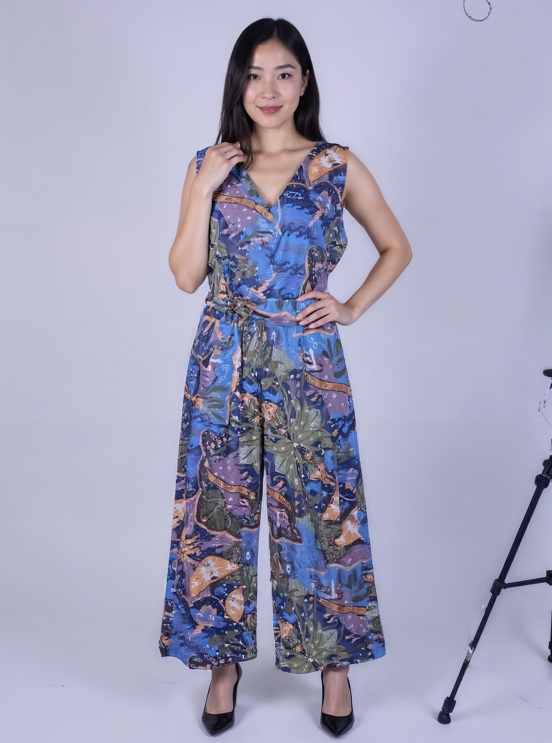 Artine - Jumpsuit Motif Paribasan