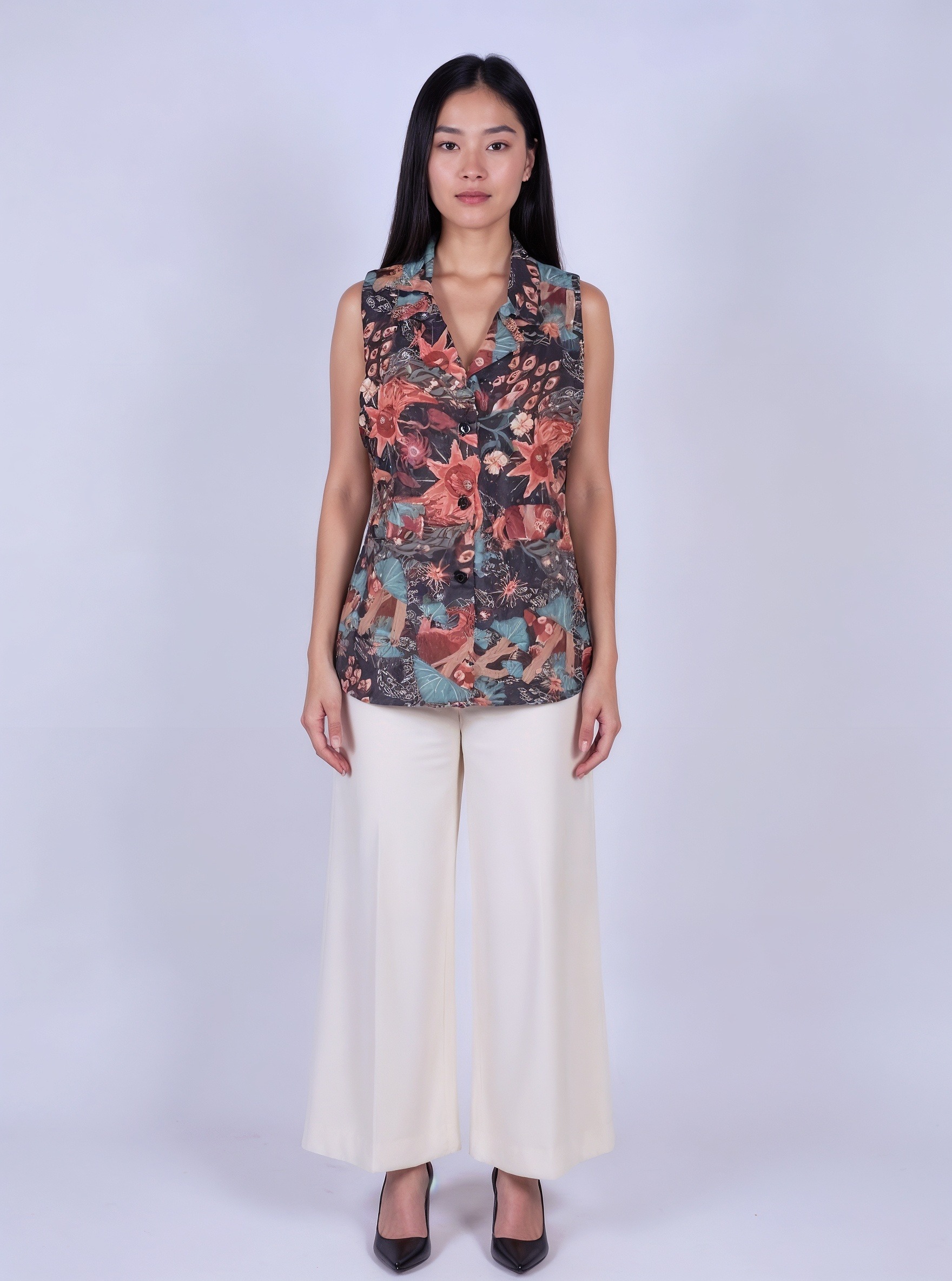 Artine - Vest Motif Paribasan