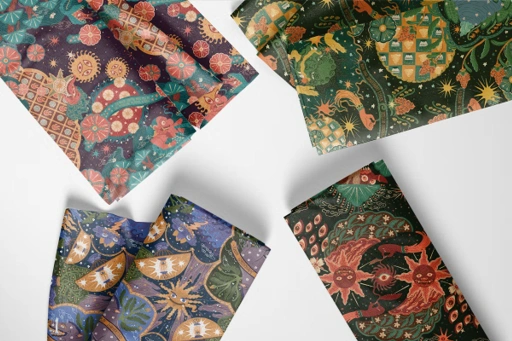 Image of Artine - Kain-2 meter-Seragam-Katun dan Katun Rayon-Premium lembut-Kain Batik Premium-Batik