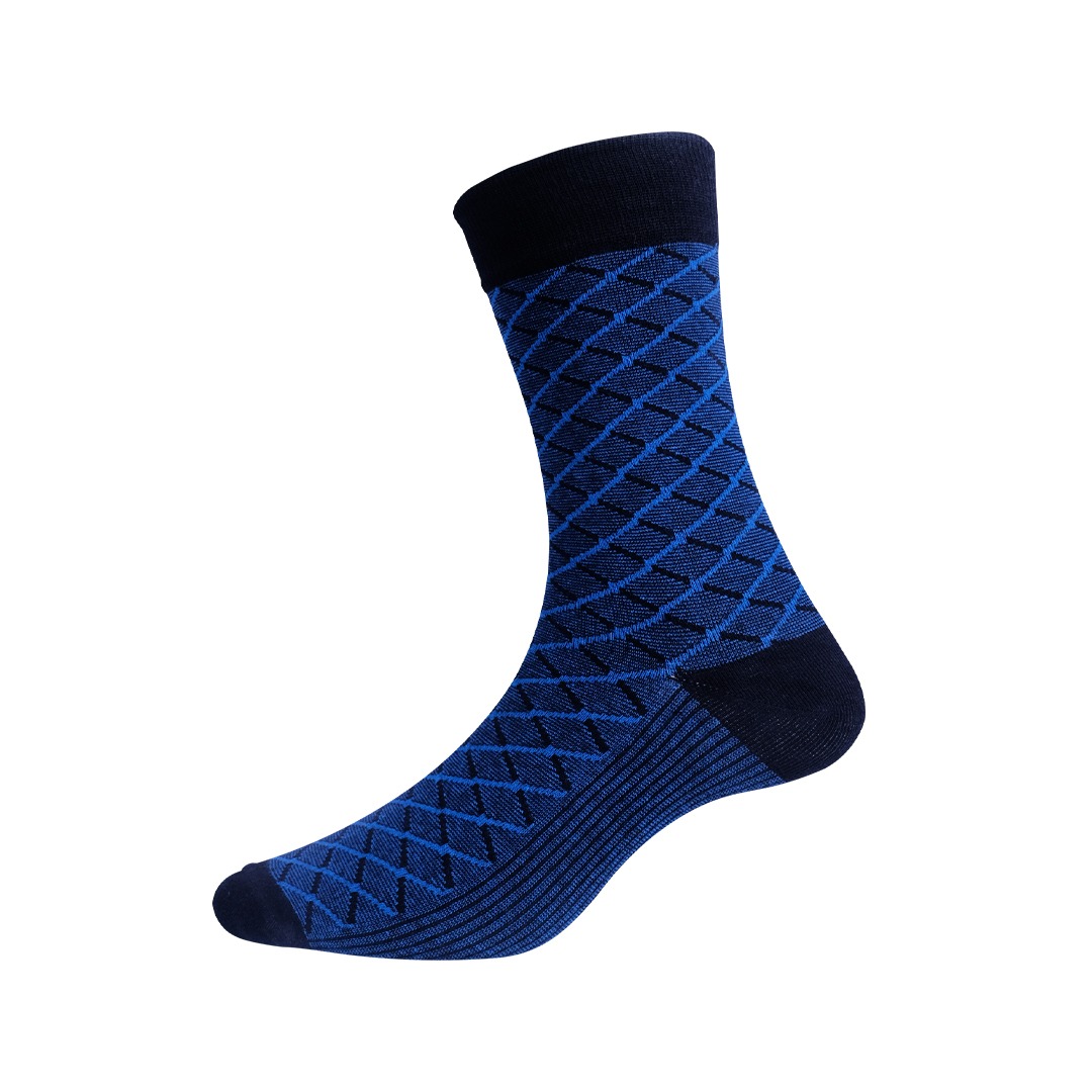 Men Socks Casual - Kaos kaki Casual Jaquard Plain