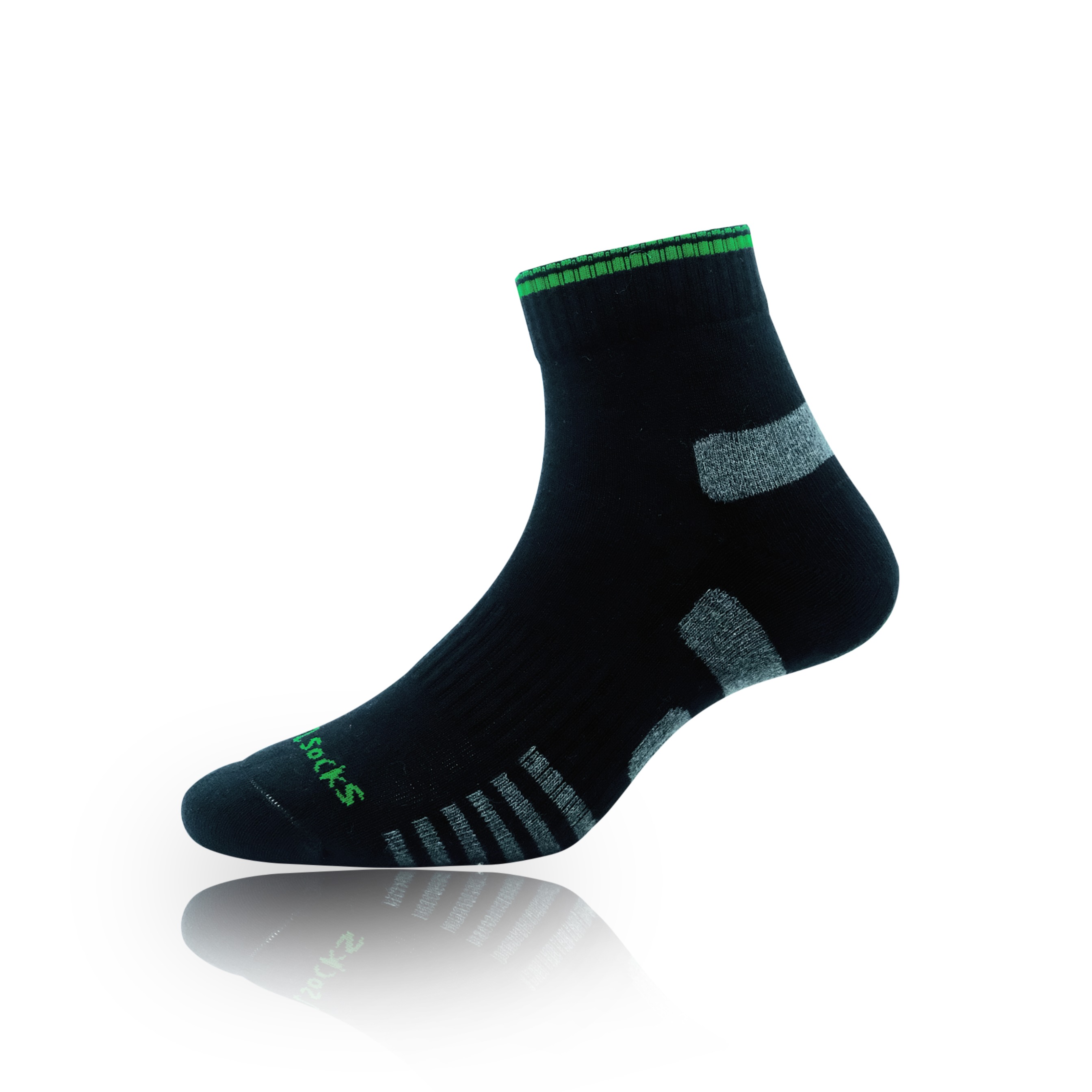 Kaos kaki Sport/Olahraga Bottom Line Socks - Kaos kaki pria wanita - Katun - Anti bakteri/bau