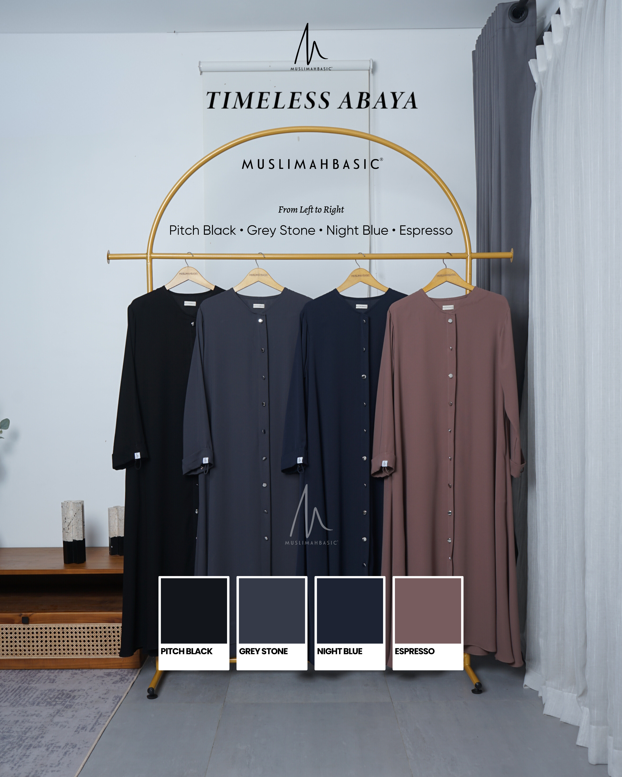 Abaya Timeless Zura Anti UV