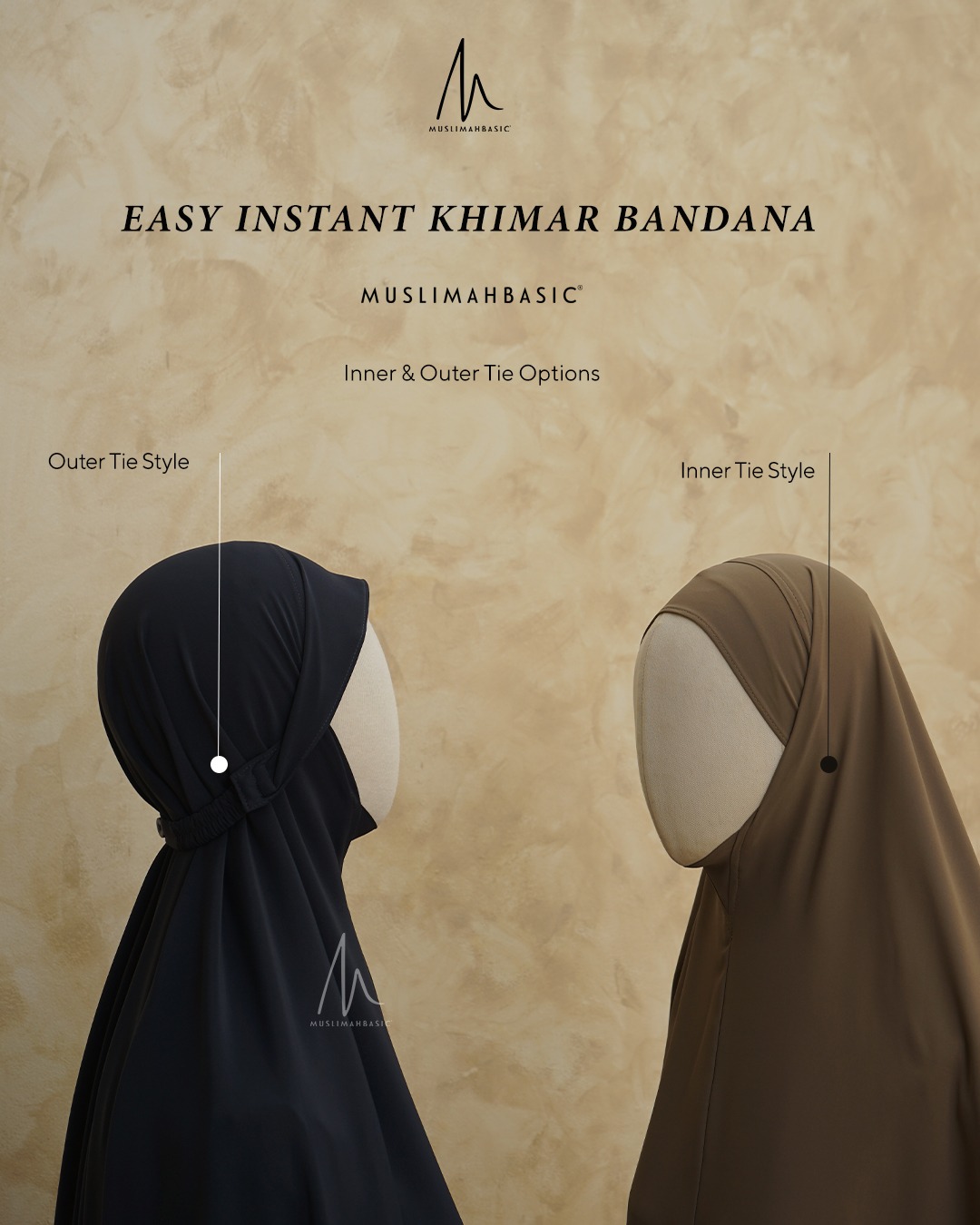 Easy Instan Khimar Bandana