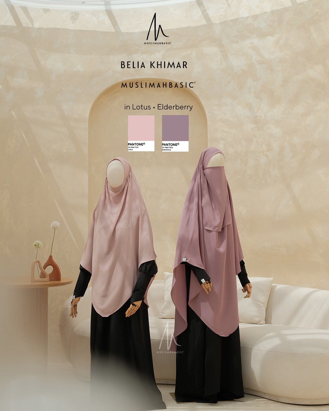 French Khimar Instant Belia