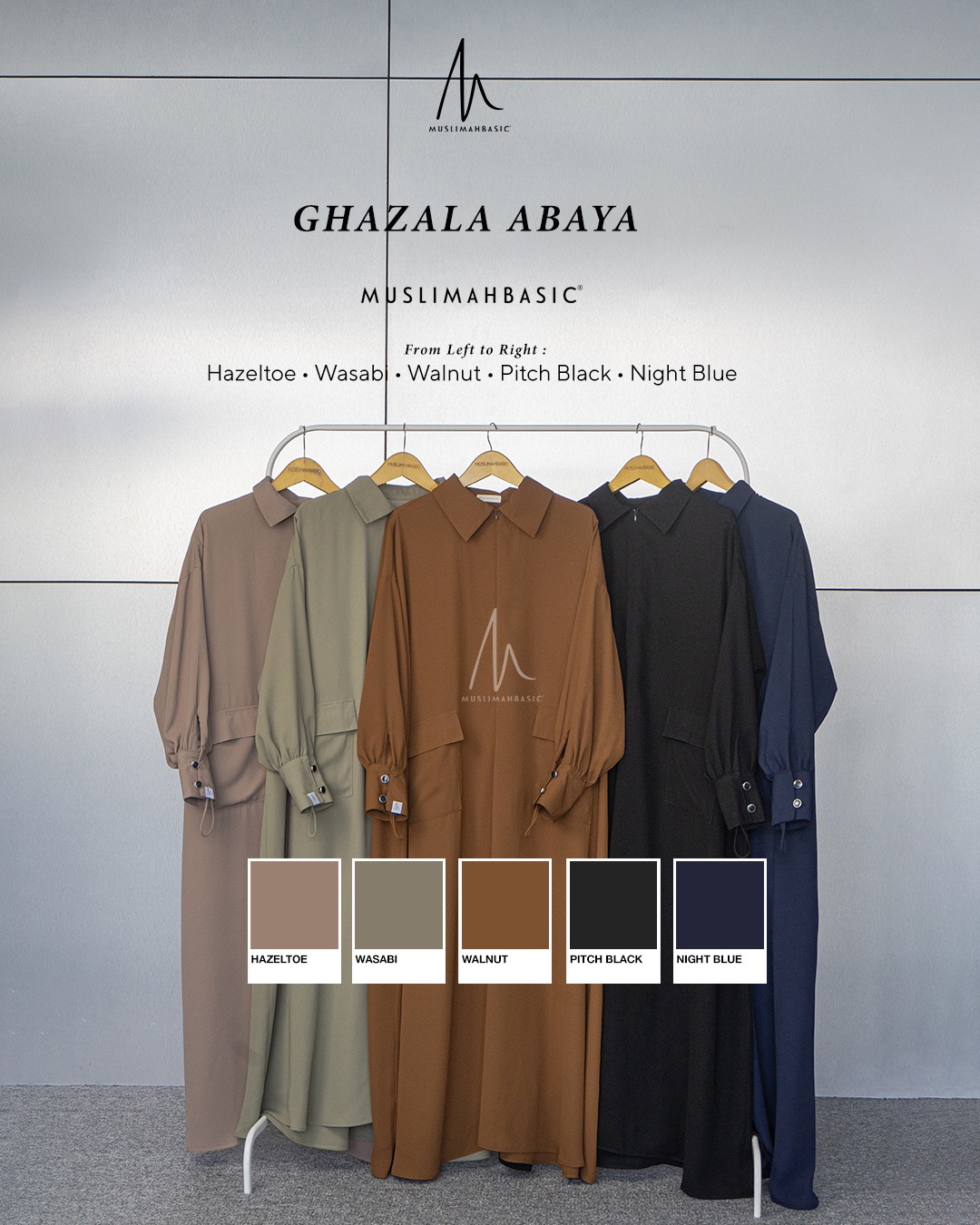 Ghazala Abaya Zura Anti UV