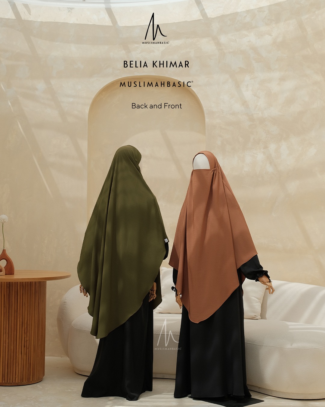 French Khimar Instant Belia