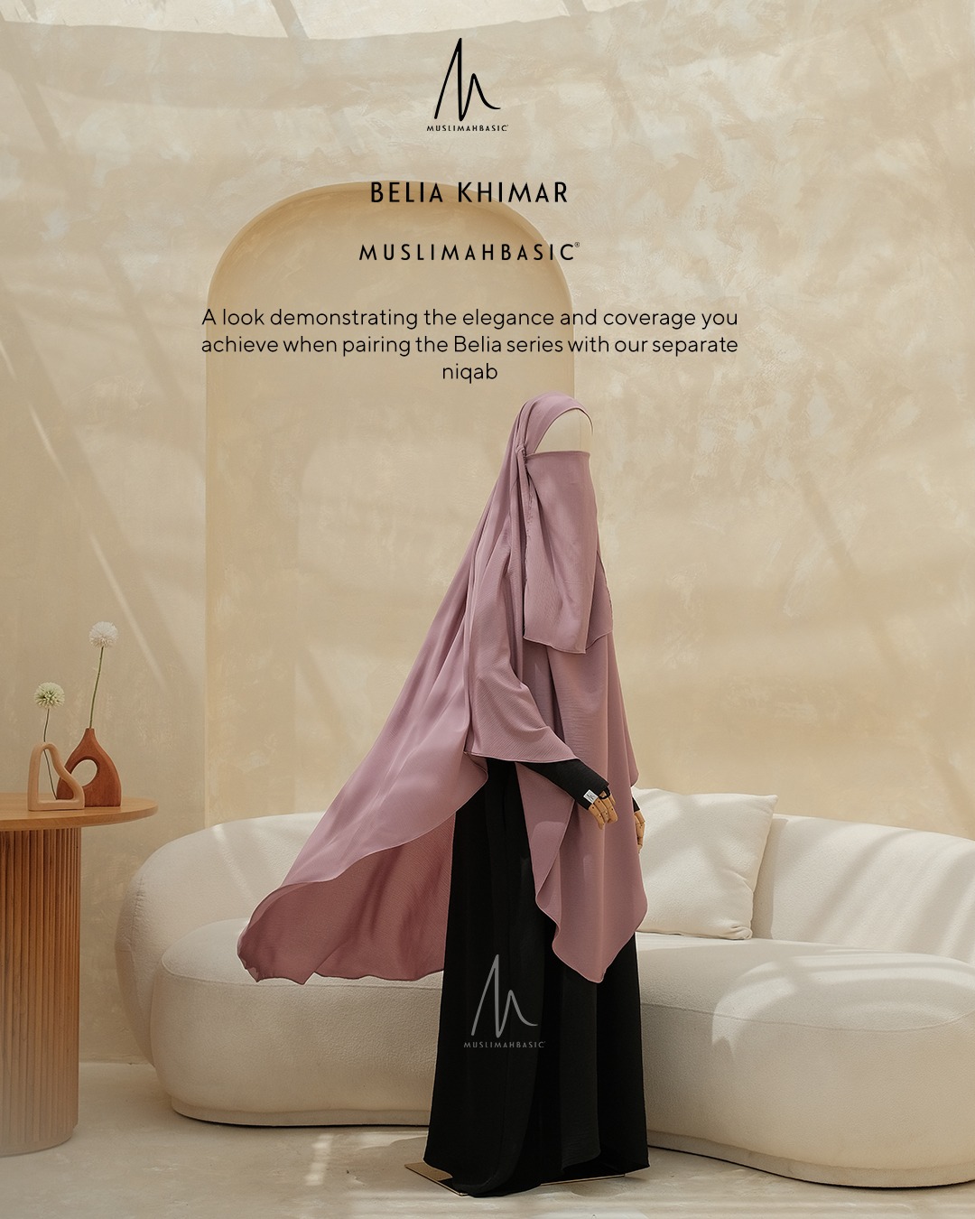 French Khimar Instant Belia