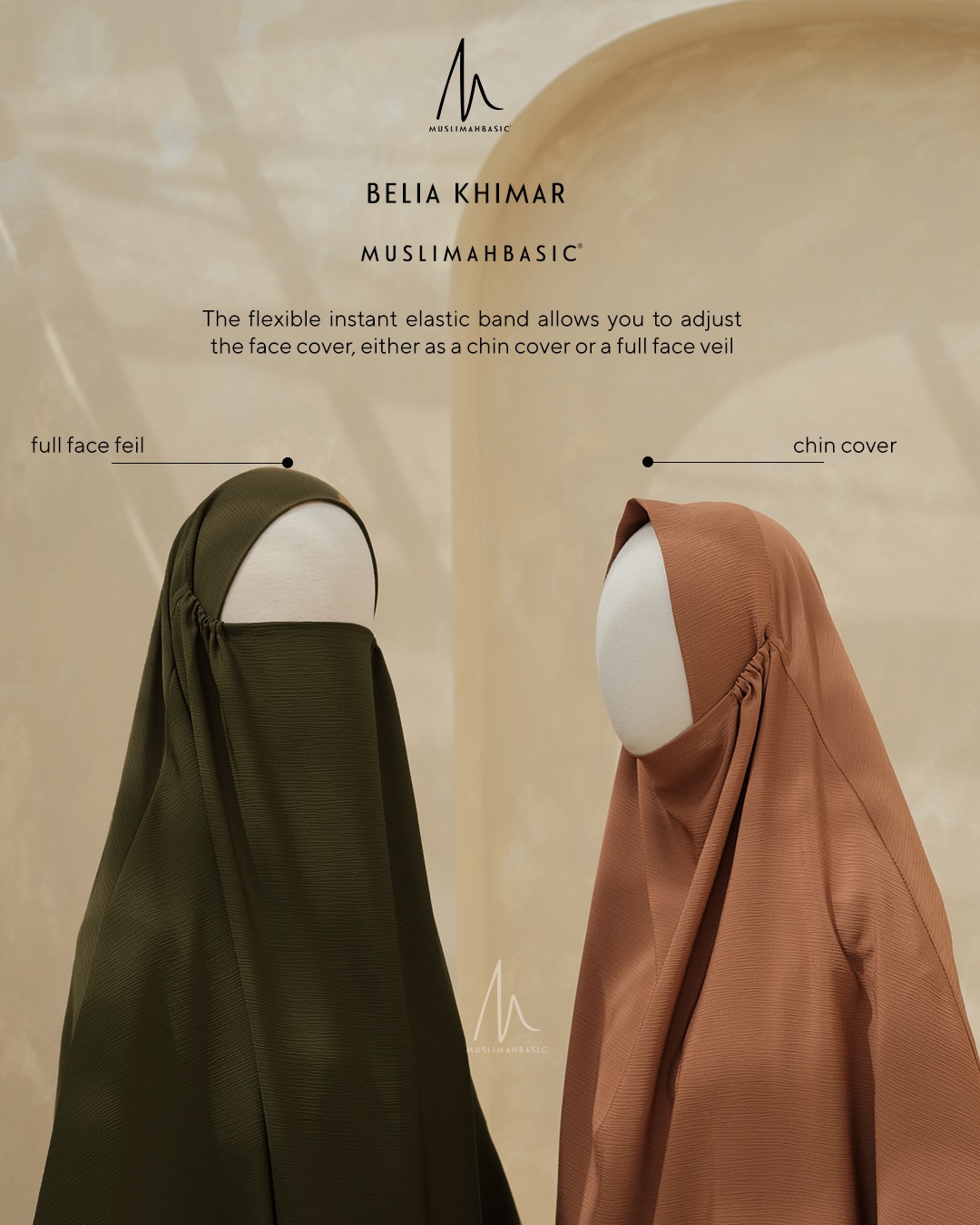 French Khimar Instant Belia