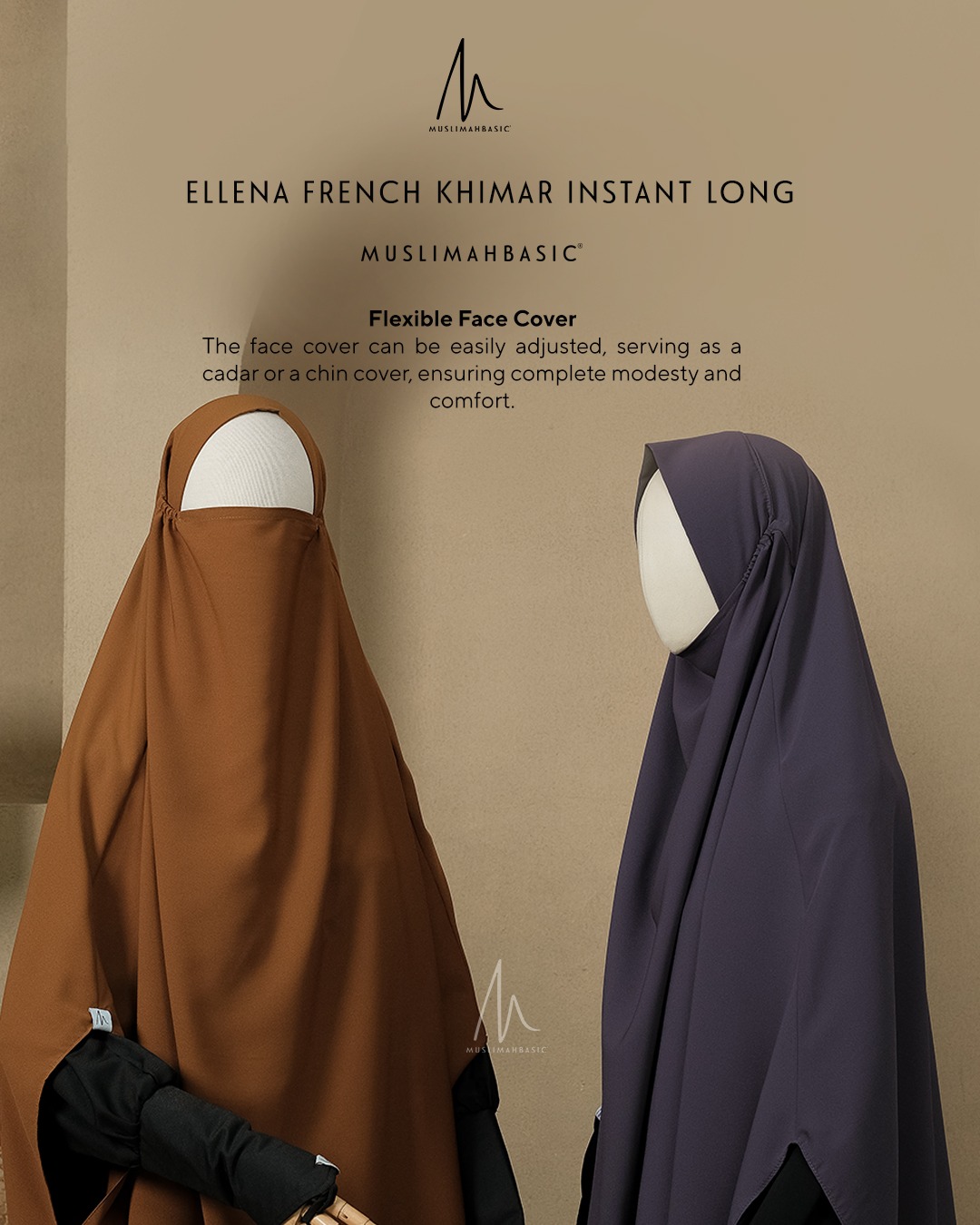 French Khimar Instant Ellena
