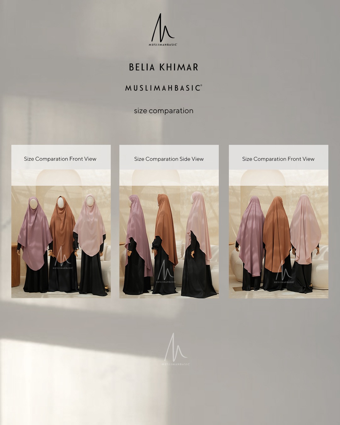 French Khimar Instant Belia