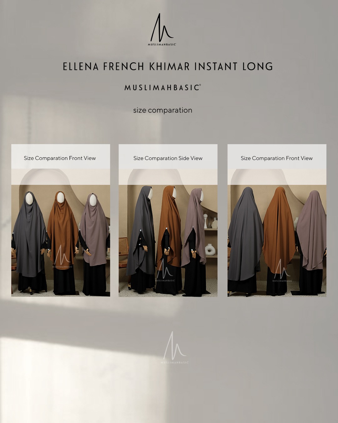 French Khimar Instant Ellena
