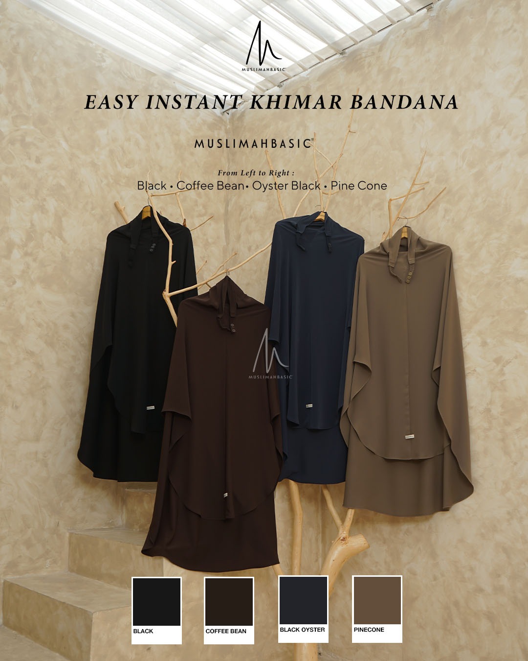 Easy Instan Khimar Bandana