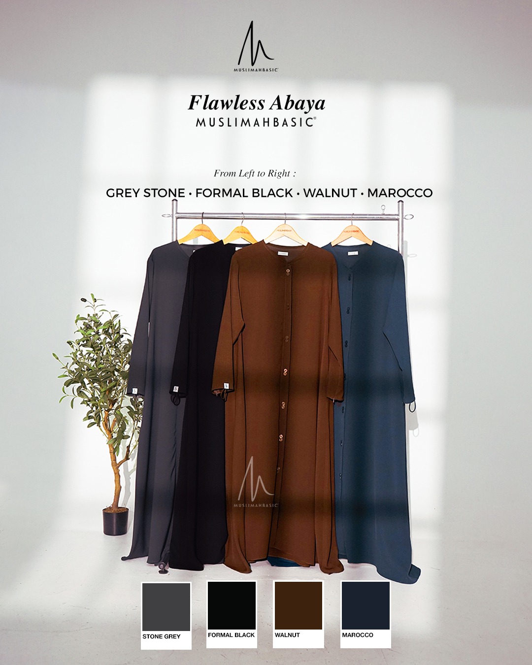 Flawless Abaya Premium Anti UV