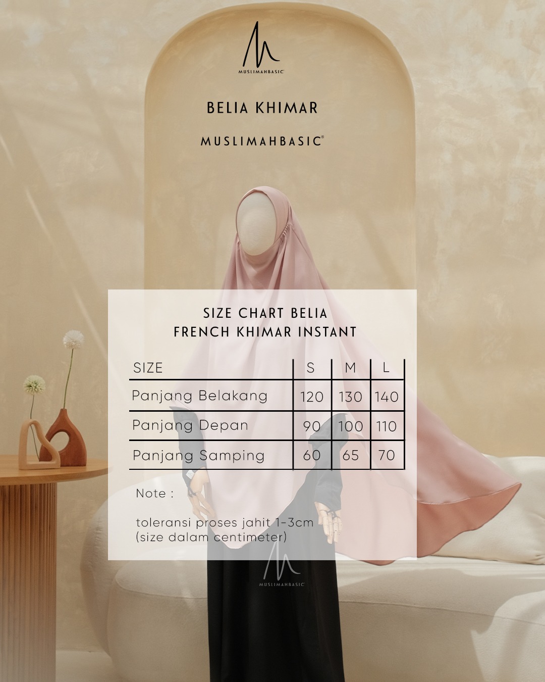 French Khimar Instant Belia
