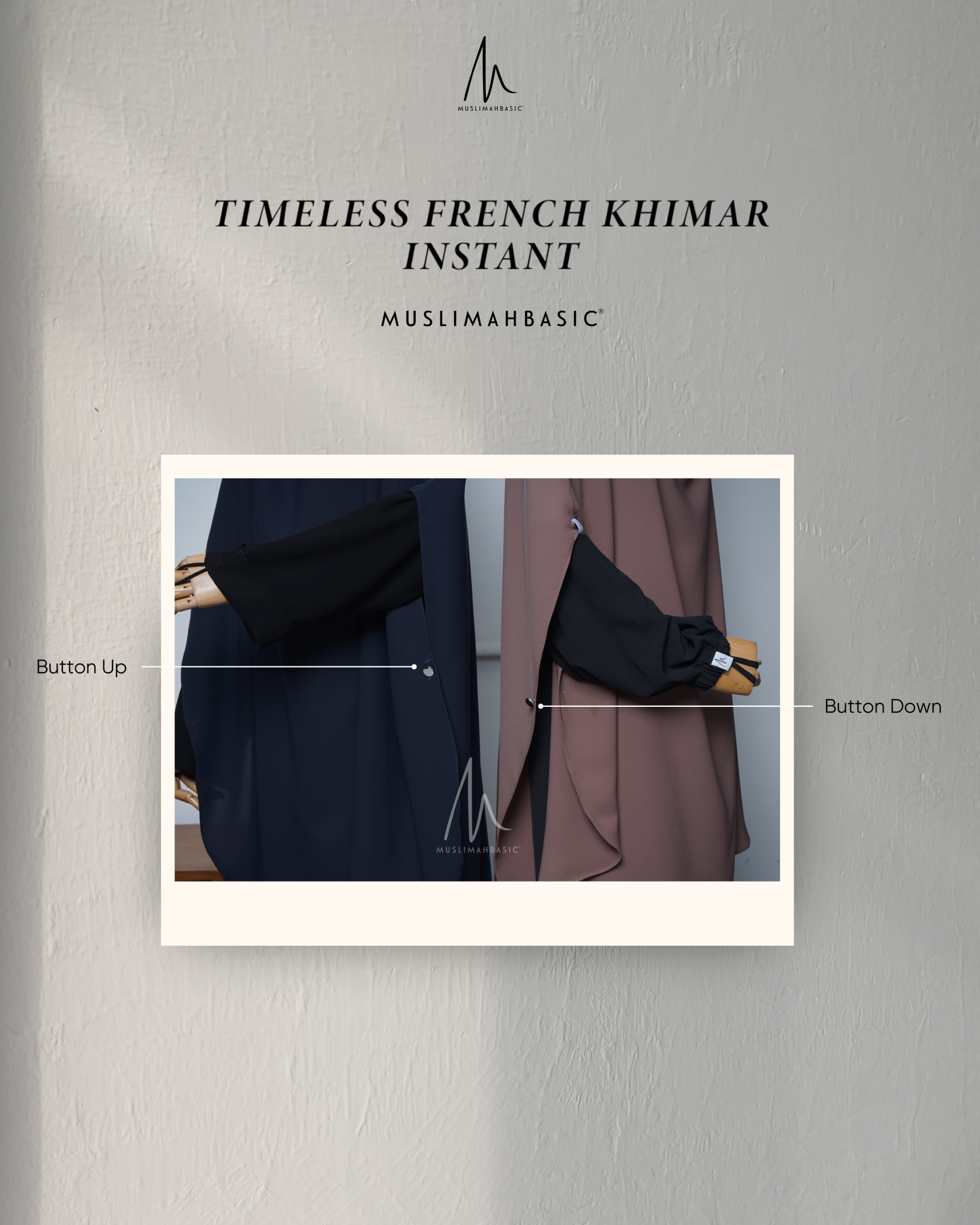French Khimar Instant Timeless Zura Anti UV