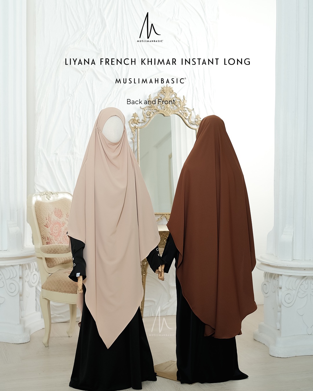 Liyana French Khimar Instant Long