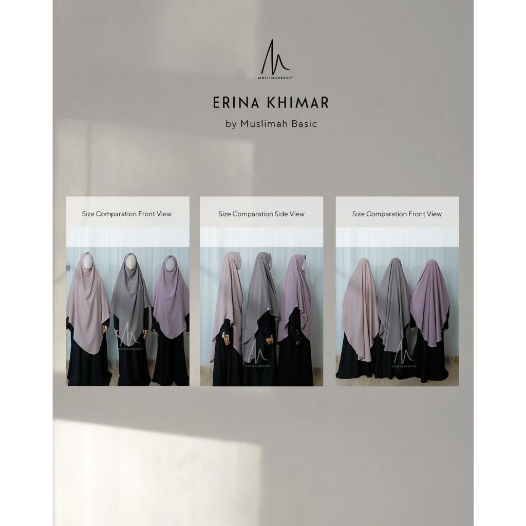 French Khimar Instant Erina